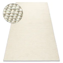 Covor NEPAL 2100 din lână naturală, crem, reversibil, de grad 2