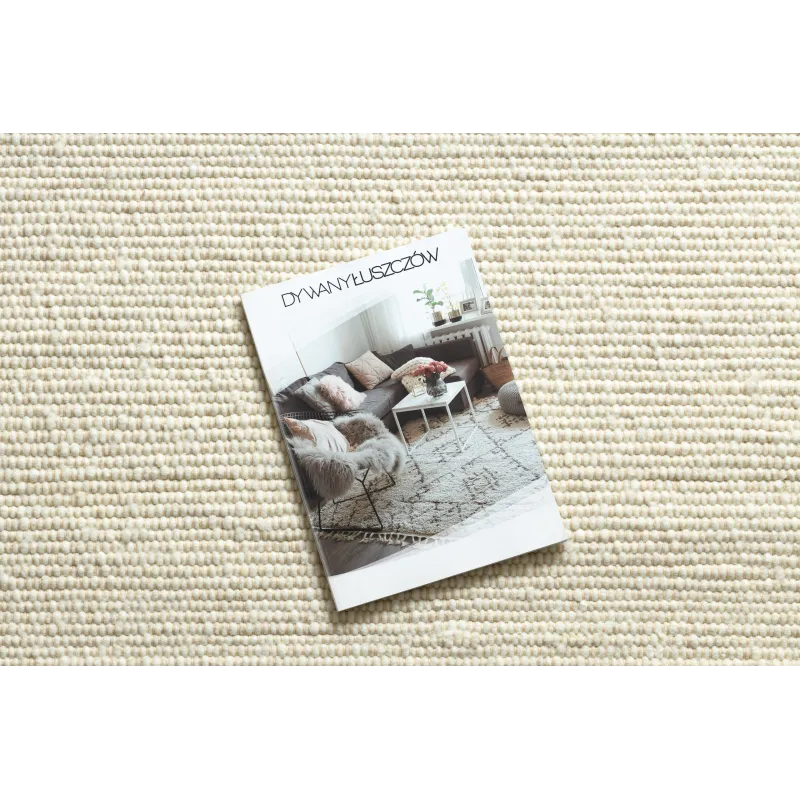Covor NEPAL 2100 crem, stilat, din lână, perfect pentru living