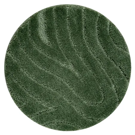 Covor baie SUPREME cerc, moale, antiderapant - verde