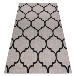 Covor din sfoară FLOORLUX Sisal gri