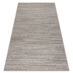 Covor sisal FLOORLUX 20389 argintiu/negru, 2 opțiune, material natural