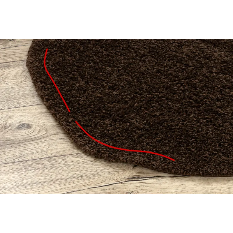 Covor shaggy SOFFI, maro, un accesoriu elegant pentru decorare
