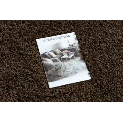Covor SOFFI shaggy maro, ideal pentru zona de relaxare acasa