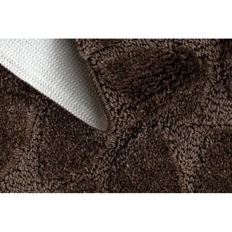 Covor antiderapant SUPREME STONES, ideal pentru baie, culoare maro