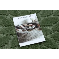 Covor baie SUPREME STONES verde, stil modern, antiderapant