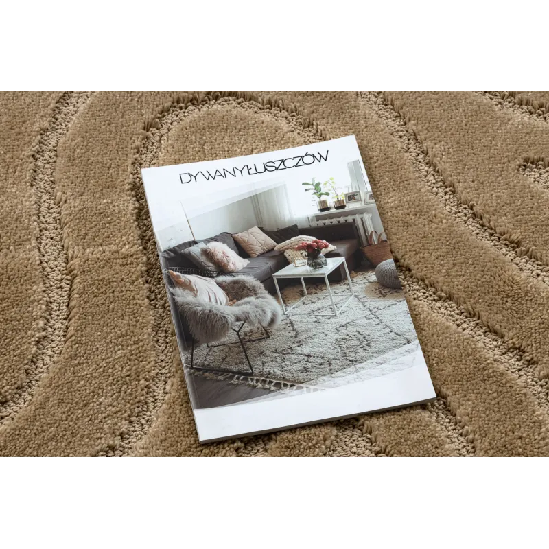 Covor baie SUPREME WAVES, bej, modern, elegant