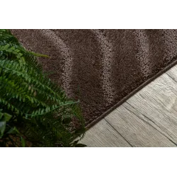 Tappeto SUPREME WAVES maro, ideal pentru decor modern