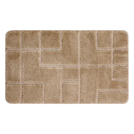Covor baie SUPREME LINES, antiderapant, moale - bej, modern