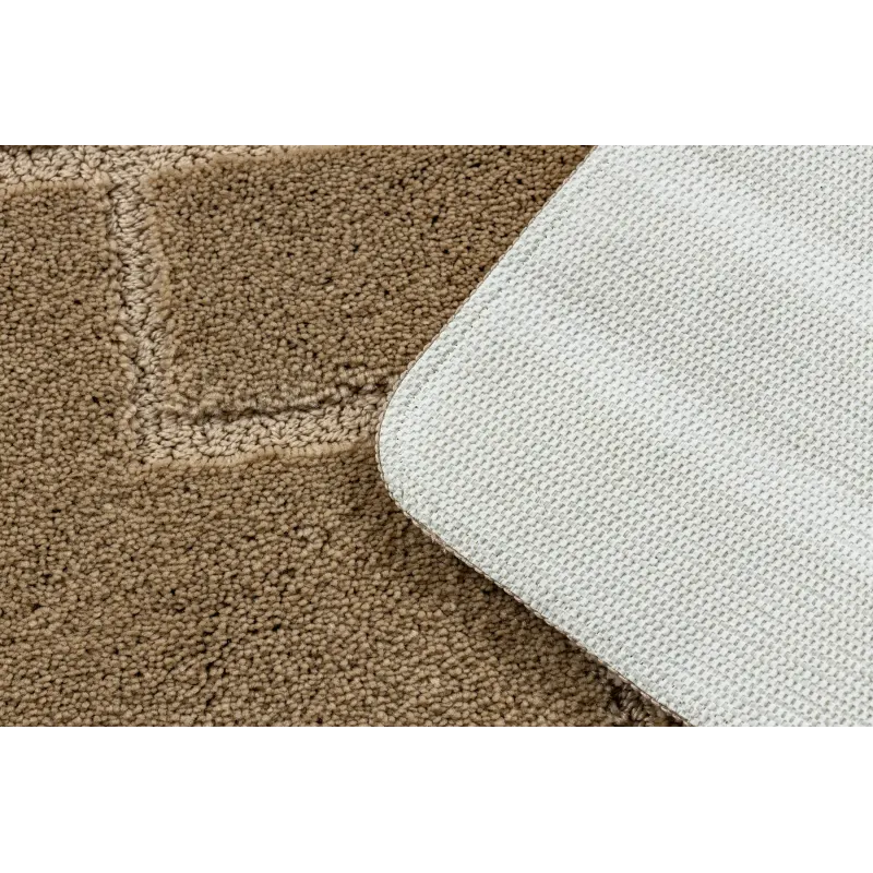 Covor baie moale SUPREME LINES, bej, material confortabil