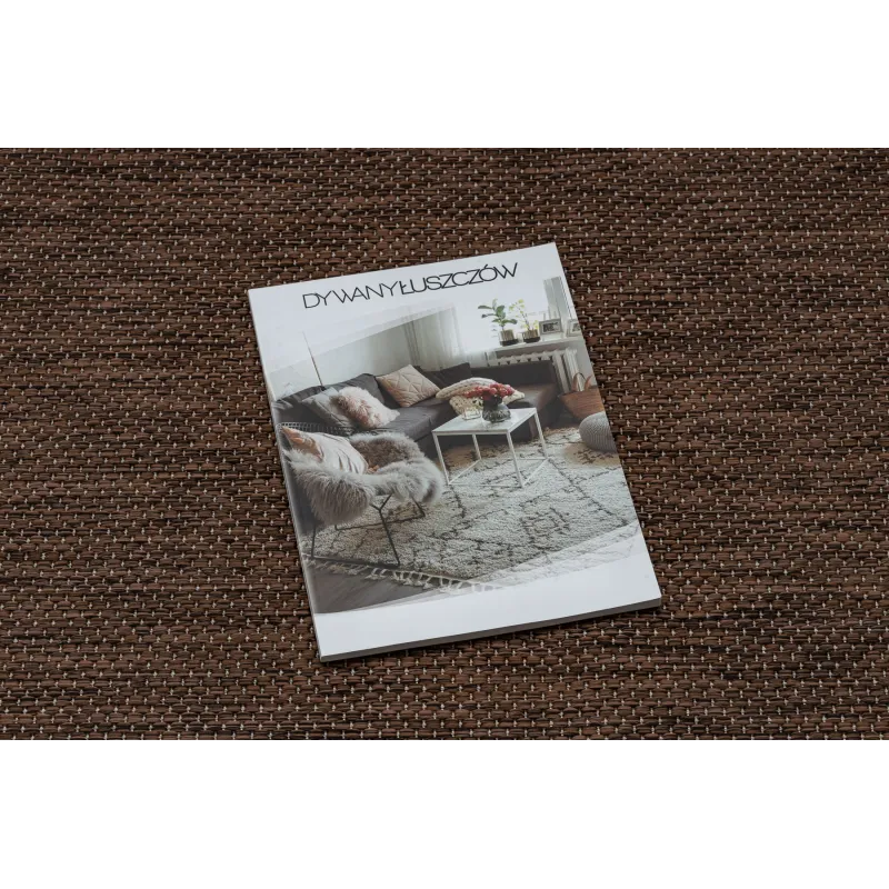 Covor SION din sisal, nuanță de maro, stil modern pentru decor