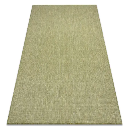 Covor SION din sisal, țesut plat, verde melanj, ideal pentru living