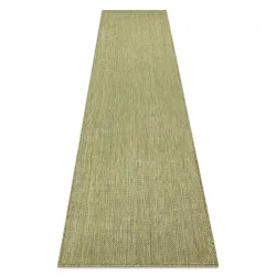 Covor SION A5165A din sisal verde melanj, țesut plat