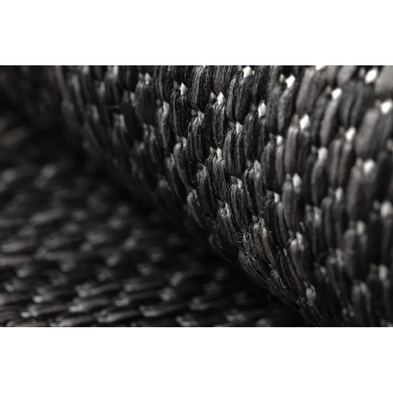 Covor SION negru, accesoriu stilat pentru orice interior
