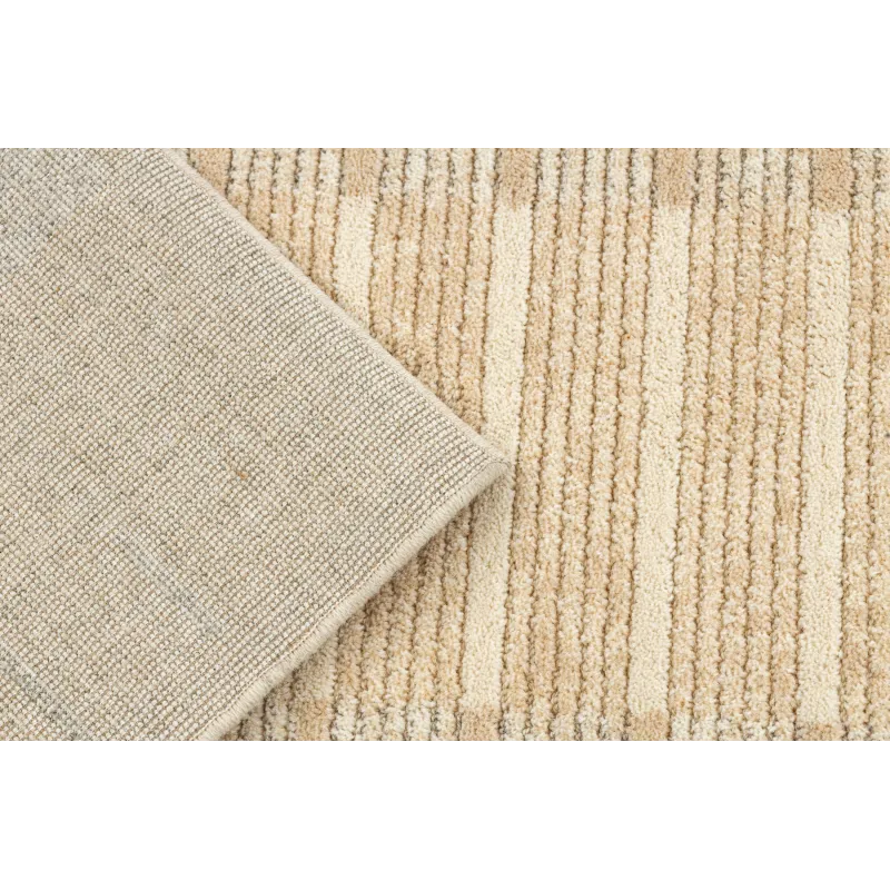 Covor FLUX din lana cu textura placuta, ideal pentru un decor loft