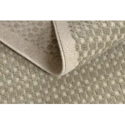 Covor FLUX cu model geometric, perfect pentru utilizare în grădină sau camera copiilor