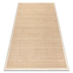 Covor geometric FLUX 461.139.SA130 din lână, stil loft, bej