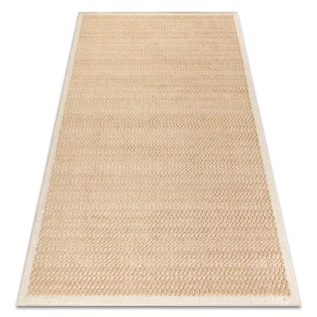 Covor geometric FLUX 461.139.SA130 din lână, stil loft, bej