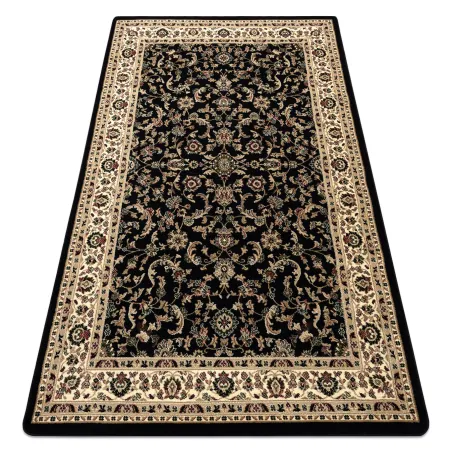 Covor ROYAL ADR motiv 1745 negru, covor clasic pentru living