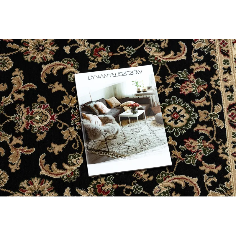 Covor ROYAL ADR 1745 negru, accesoriu elegant pentru interior