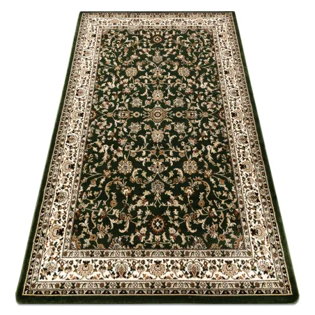 Covor ROYAL ADR de culoare verde închis, ideal pentru decor clasic