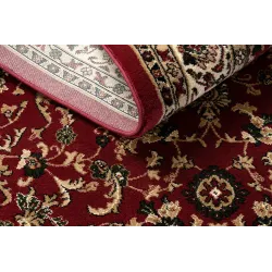 Covor stylish pentru exterior, în burgund, potrivit pentru orice sezon