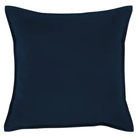Pernă decorativă din pluș bleumarin 45x45 cm din material moale