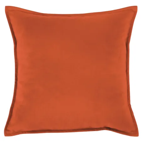 Pernă decorativă din pluș 45x45 cm de culoare corai, moale