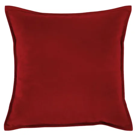 Pernă decorativă Plyš 45x45 cm din material moale roșu