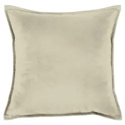 Pernă decorativă Plyš 45x45 cm de culoare perlă, perfectă pentru living