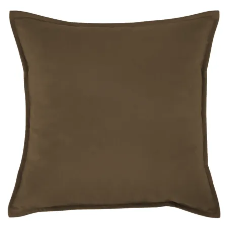 Pernă decorativă Plyš 45x45 cm din material moale maro