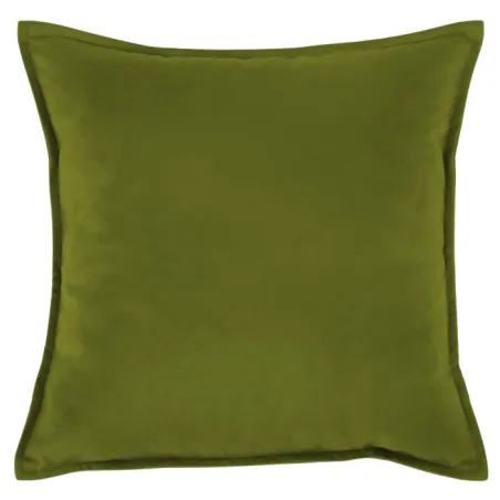 Pernă decorativă Plyš 45x45 cm din material moale verde