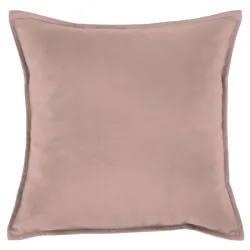 Pernă decorativă din pluș roz pudra 45x45 cm, moale irezistibilă