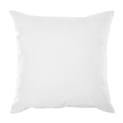 Pernă decorativă albă 45x45 cm pentru exterior, ideală pentru terasă