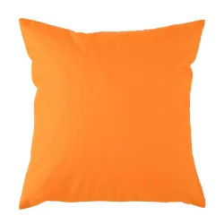 Pernă decorativă portocalie 45x45 cm pentru exterior, material rezistent la intemperii