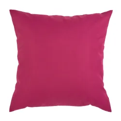 Pernă decorativă fucsia 45x45 cm pentru exterior, accesoriu stilat