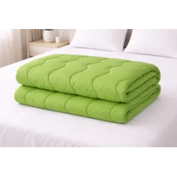 Pilotă Medical Patru Anotimpuri verde microfibră 140×200 cm