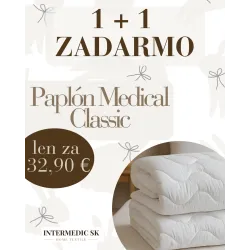 Set 2x Pilotă Classic 140x200 cm, Microfibră, Hipoalergenă