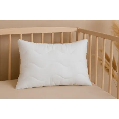 Pernă copii MEDICAL hipoalergenă 40x60 cm pentru pătuț, moale și confortabilă