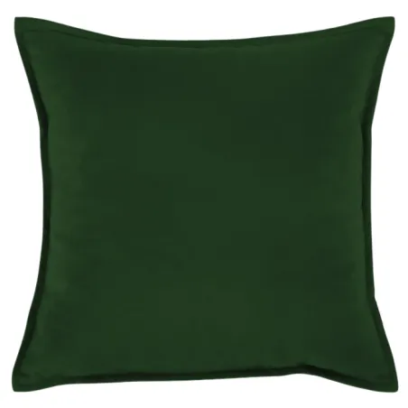 Pernă decorativă din pluș 45x45 cm - Verde închis, material moale