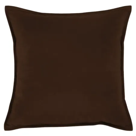 Pernă decorativă Plyš 45x45 cm - maro închis, moale și elegantă pentru decorul interior