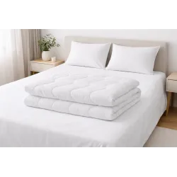 Pilotă Medical 4 Anotimpuri Microfibră 200x200 cm, pilotă ușoară și respirabilă