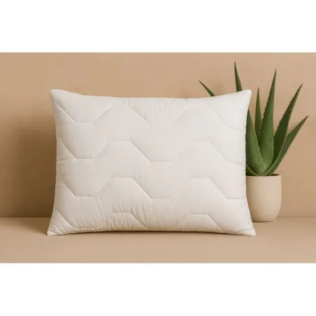 Pernă pentru copii cu Aloe Vera, hipoalergenă, 45x65 cm, confortabilă și spălabilă