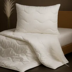 Set Medical Pilotă și Pernă Microfibră 200x200/2x70x90 cm