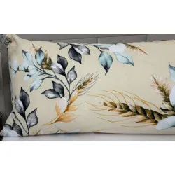 Cearșaf de pernă din bumbac Santorini Body 50x150 cm