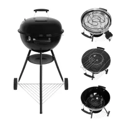 Roast 60 Grătar 2-în-1 Electric & Cărbune