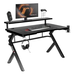 Birou gaming Hero 5.0 Negru 120 cm
