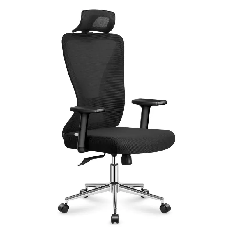 Manager 3.5 Negru scaun de birou ergonomic cu suport lombar si inaltime reglabila