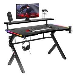 Birou Gaming Hero 5.0 RGB Negru 120 cm