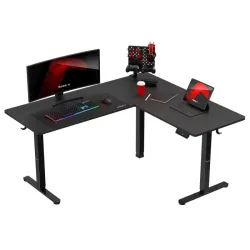 Hero 9.5 Negru Birou Gaming Colț Electric 160 cm