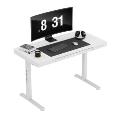Leader 8.2 Alb Birou Electric 120 cm